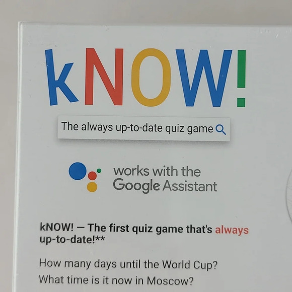 Ravensburger kNOW The Always Up-To-Date Quiz Game Google  Assistant - Picture 12 of 13